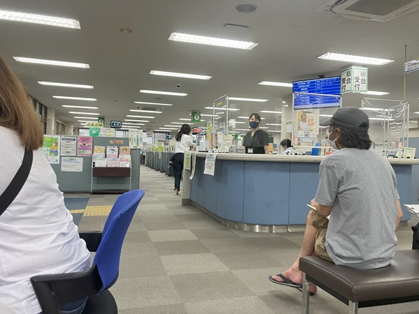 ハローワーク受付